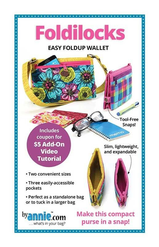 Foldilocks Easy Foldup Wallet - Stitch - Durango, Colorado Quilt & Sewing Shop