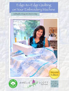 Edge-to-Edge Quilting on your Embroidery Machine 2nd Edition - Stitch - Durango, Colorado Quilt & Sewing Shop