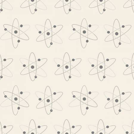Blank Science Lab Ivory Atoms - Stitch - Durango, Colorado Quilt & Sewing Shop