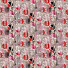 Blank Pink Spread The Word Newspaper with Abstract Dots - Stitch - Durango, Colorado Quilt & Sewing Shop