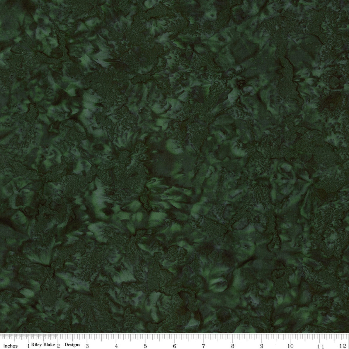 Batiks - Hand Dyes - Dk Vintage Green - Stitch - Durango, Colorado Quilt & Sewing Shop