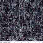 Batiks - Flora Noire - Moody Blues - Stitch - Durango, Colorado Quilt & Sewing Shop