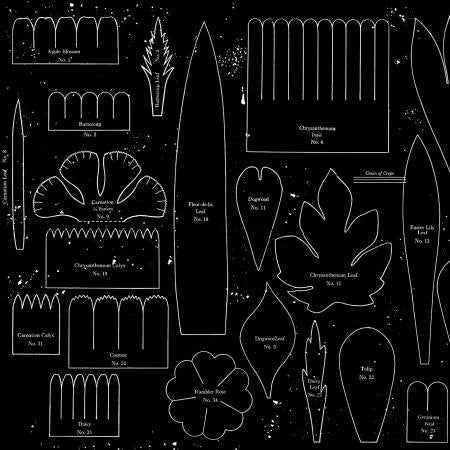 RB Sewing Seeds III Posie Patterns Black - Stitch - Durango, Colorado Quilt & Sewing Shop