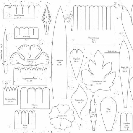 RB Sewing Seeds III Posie Patterns White - Stitch - Durango, Colorado Quilt & Sewing Shop