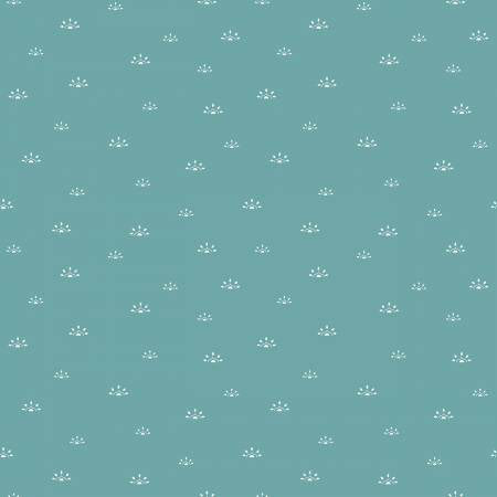 RB Winged Medley Woodblock Teal - Stitch - Durango, Colorado Quilt & Sewing Shop