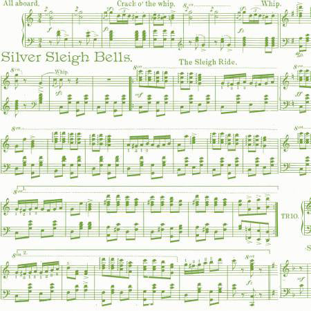 RB Classic Christmas Sheet Music White - Stitch - Durango, Colorado Quilt & Sewing Shop