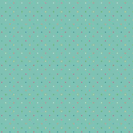 RB First Blooms Dots Glacier - Stitch - Durango, Colorado Quilt & Sewing Shop