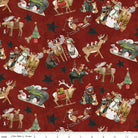 Northern Christmas - Main - Red - Stitch - Durango, Colorado Quilt & Sewing Shop