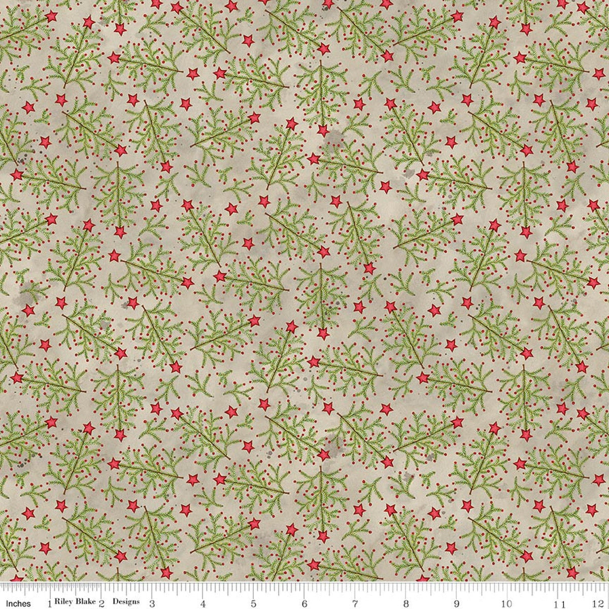 Northern Christmas - Whimsical Trees - Neutral - Stitch - Durango, Colorado Quilt & Sewing Shop