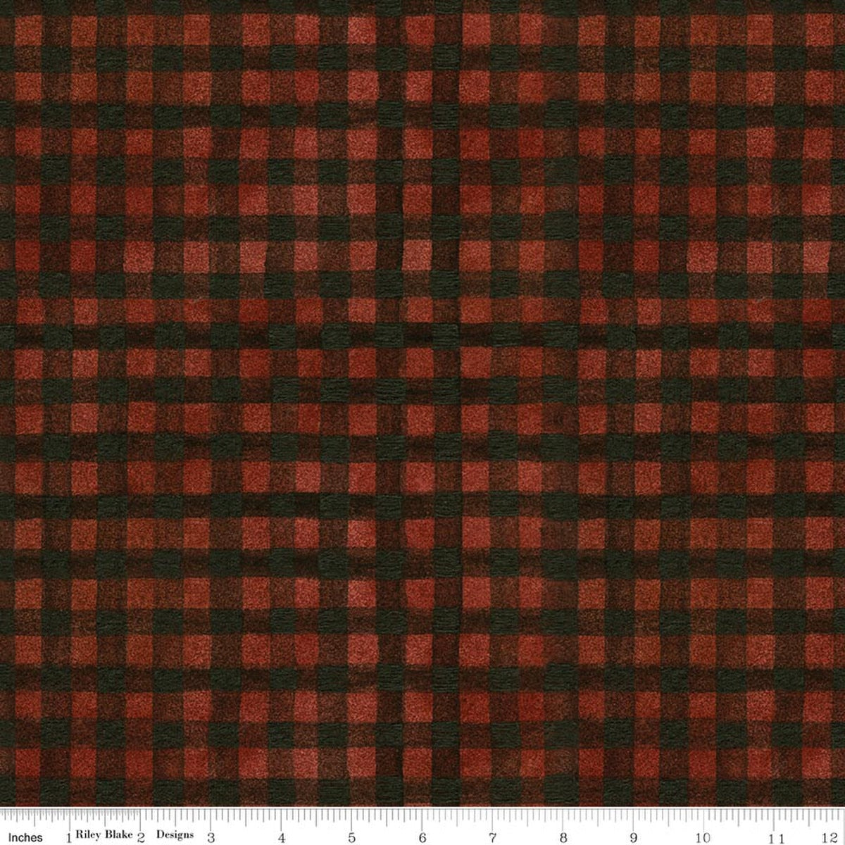 Northern Christmas - Buffalo Check - Red - Stitch - Durango, Colorado Quilt & Sewing Shop