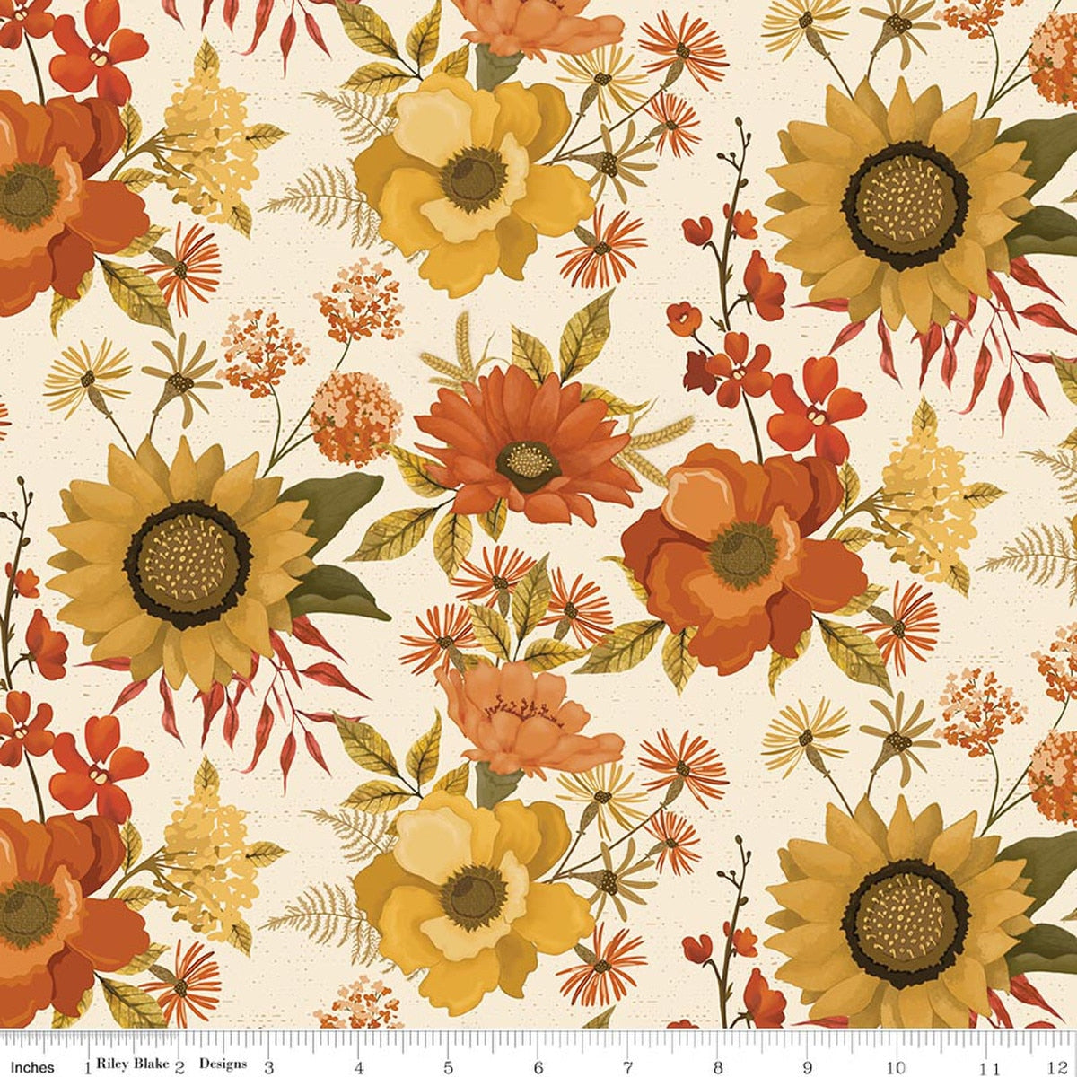 Bountiful - Main - Cream - Stitch - Durango, Colorado Quilt & Sewing Shop