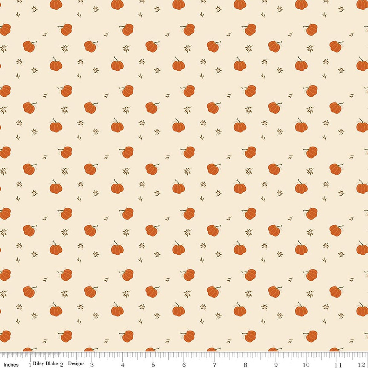 Bountiful - Pumpkins - Cream - Stitch - Durango, Colorado Quilt & Sewing Shop