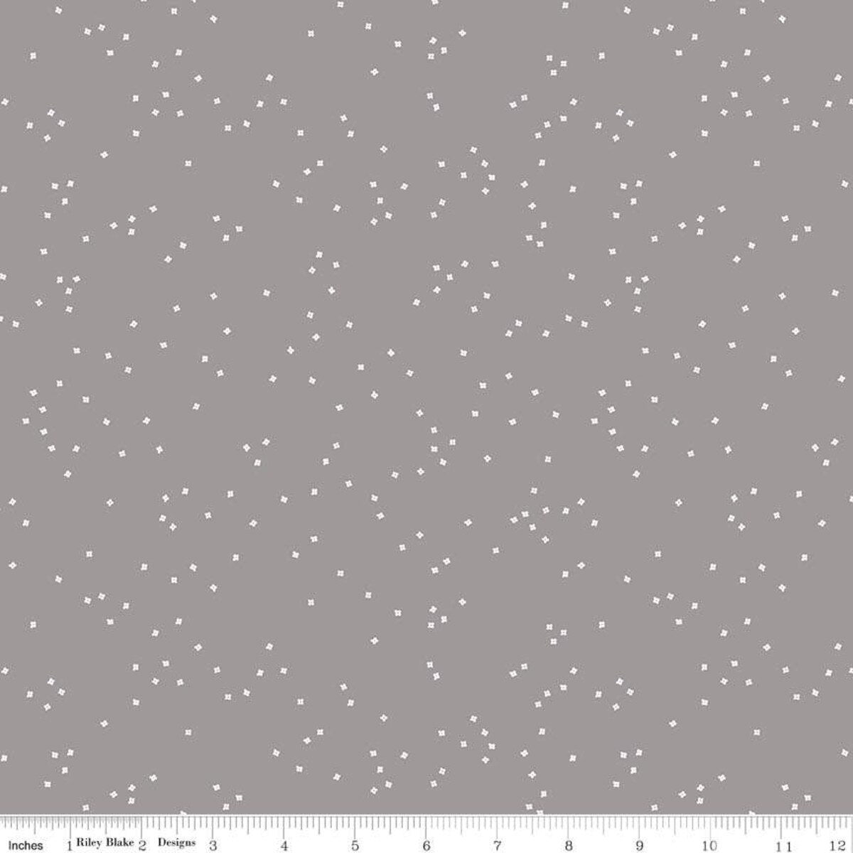 Blossoms in Color Gray - Stitch - Durango, Colorado Quilt & Sewing Shop