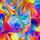 TT Flora Rainbow Abstract Swirl - Stitch - Durango, Colorado Quilt & Sewing Shop