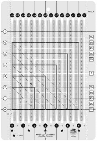 Creative Grids Stripology Mini Quilt Ruler - Stitch - Durango, Colorado Quilt & Sewing Shop