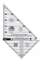 Creative Grids Multi Size Triangle 45 and 90 Degrees Quilt Ruler - Stitch - Durango, Colorado Quilt & Sewing Shop