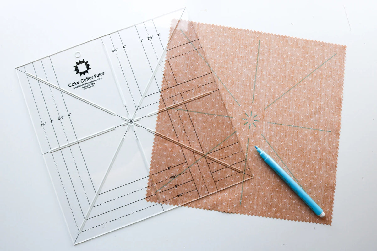 Cake Cutter Ruler - Stitch - Durango, Colorado Quilt & Sewing Shop