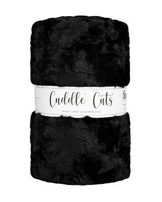 Cuddle Cuts Black 3 Yards WB - Stitch - Durango, Colorado Quilt & Sewing Shop
