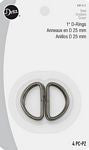 D-Rings Black 1in 4ct - Stitch - Durango, Colorado Quilt & Sewing Shop