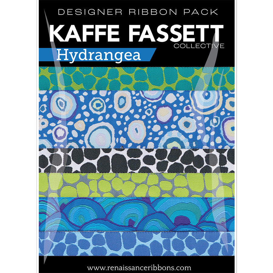 RR Kaffe Hydrangea Ribbon Pack - Stitch - Durango, Colorado Quilt & Sewing Shop