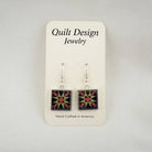Quilt Earrings Arrow Star - Stitch - Durango, Colorado Quilt & Sewing Shop