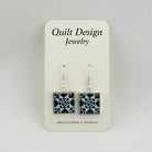 Quilt Earrings Galiant Star - Stitch - Durango, Colorado Quilt & Sewing Shop