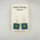 Quilt Earrings Star Pass - Stitch - Durango, Colorado Quilt & Sewing Shop