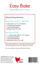 Easy Bake - Stitch - Durango, Colorado Quilt & Sewing Shop