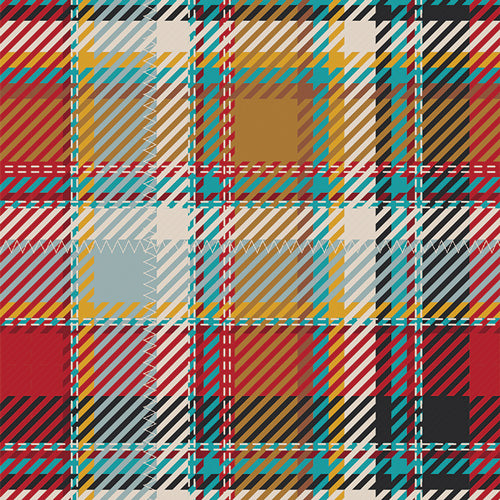 Highlands Flannel - Royal Plaid - Berry Pie - Stitch - Durango, Colorado Quilt & Sewing Shop