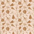 RB Flannel Into the Woods Trees Cream - Stitch - Durango, Colorado Quilt & Sewing Shop