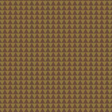 RB Flannel Into the Woods Triangles Brown - Stitch - Durango, Colorado Quilt & Sewing Shop