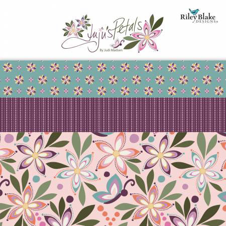 RB Juju's Petals Fat Quarter Bundle 21 Pcs. - Stitch - Durango, Colorado Quilt & Sewing Shop