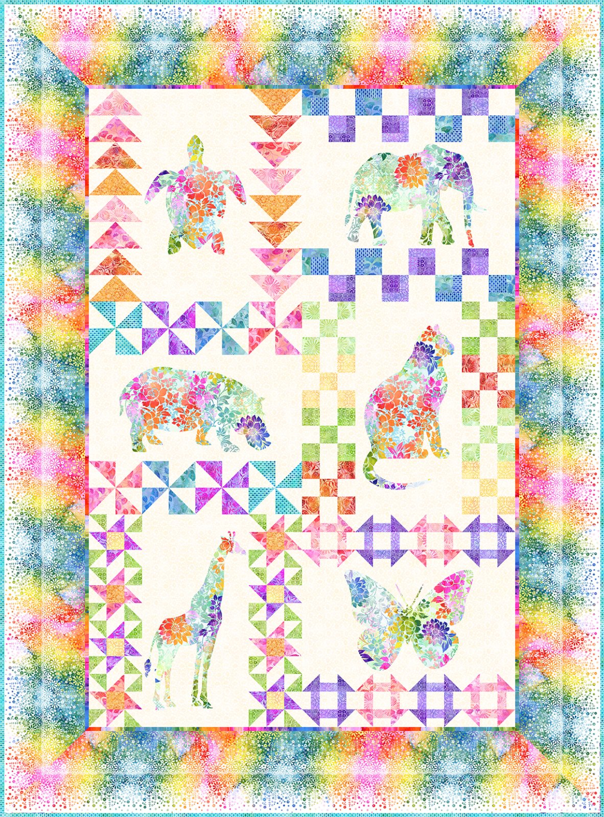 Felicity Menagerie Sampler Quilt - Stitch - Durango, Colorado Quilt & Sewing Shop