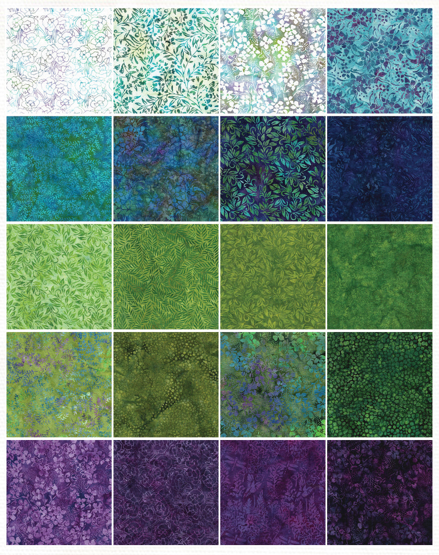 Island Batik Floral Fun- JR - Stitch - Durango, Colorado Quilt & Sewing Shop