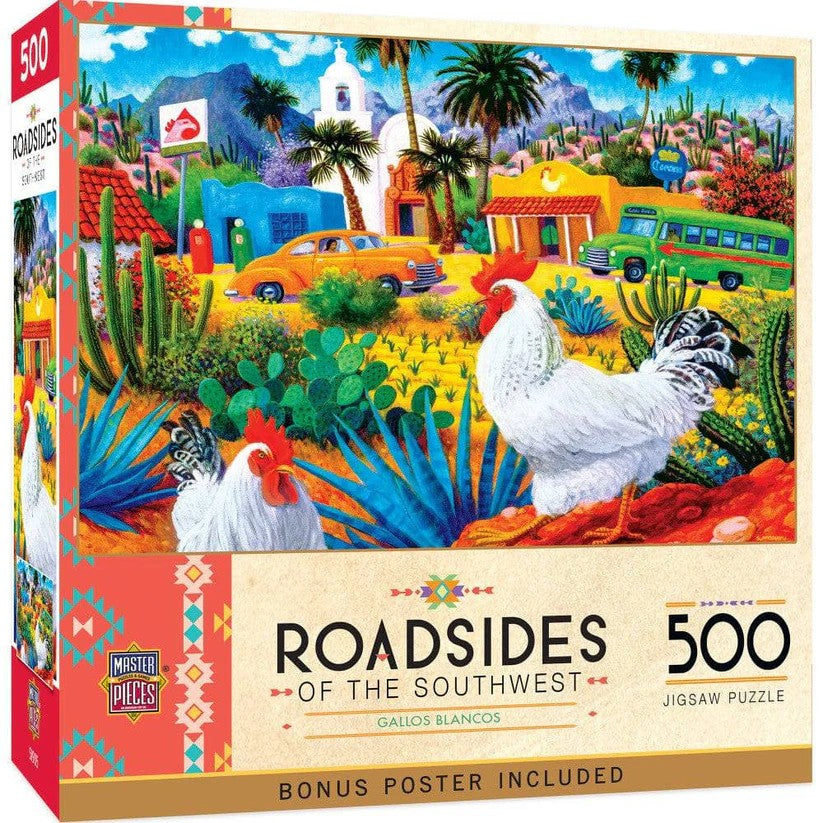 Roadsides of the Southwest - Gallos Blancos Puzzle - Stitch - Durango, Colorado Quilt & Sewing Shop