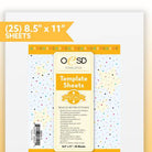 StabilStick Template Sheets 8.5in x 11in - Stitch - Durango, Colorado Quilt & Sewing Shop