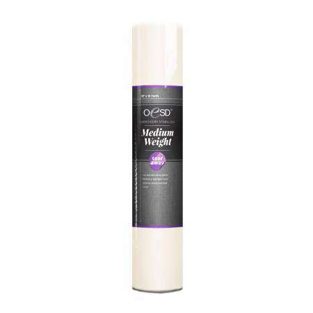 Medium Weight White Tear Away 20in x 10 yds - Stitch - Durango, Colorado Quilt & Sewing Shop