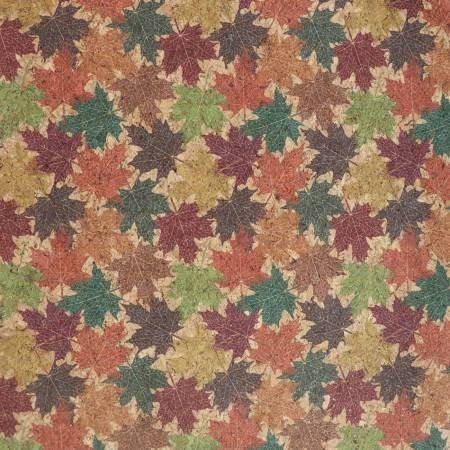 Cork Maple Leaves Pro1/2 Yard - Stitch - Durango, Colorado Quilt & Sewing Shop