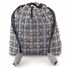 Weaving Sashiko Koki Drawstring Bag Half Kit Gray - Stitch - Durango, Colorado Quilt & Sewing Shop