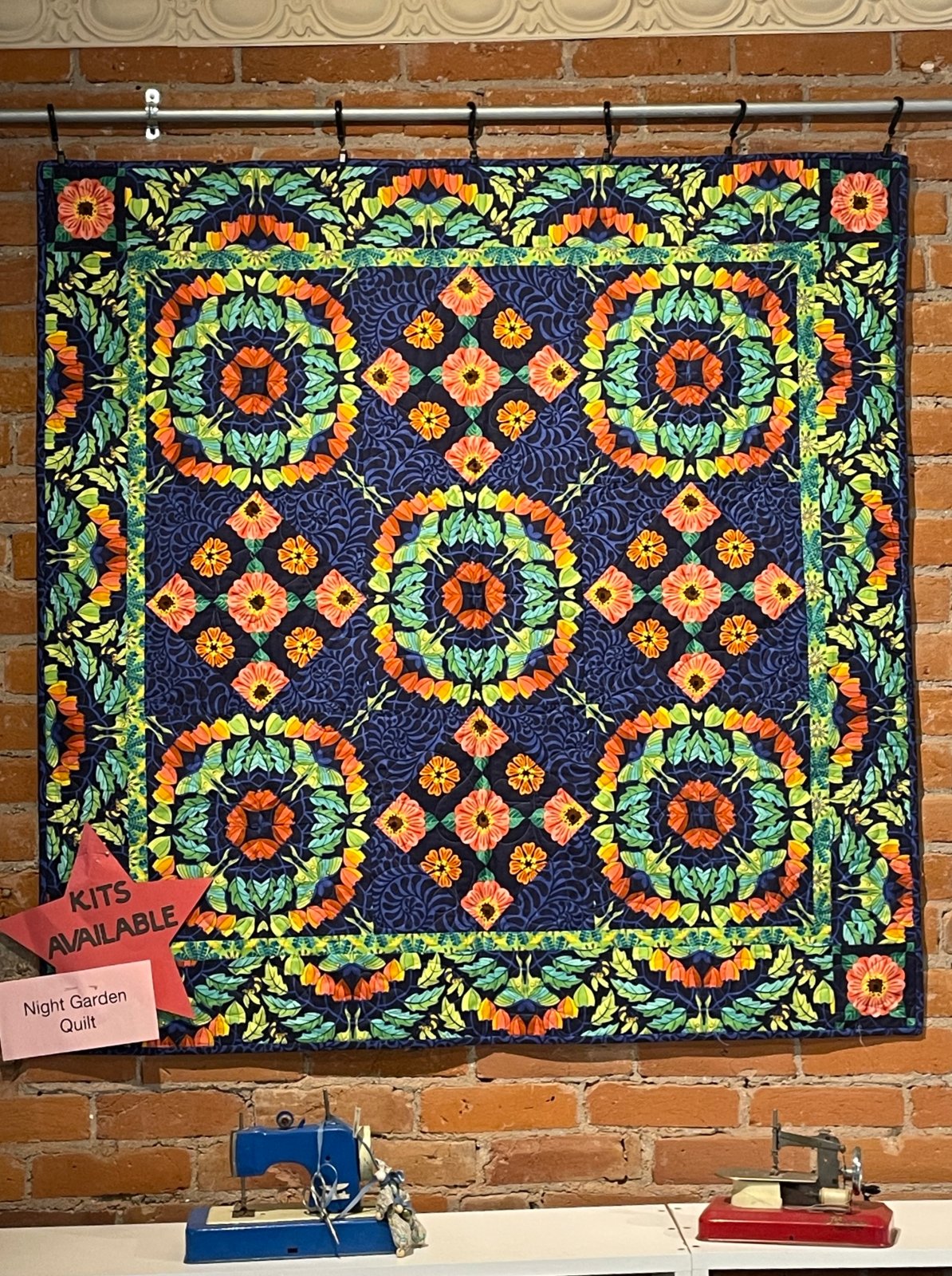 Night Garden Quilt Kit - Stitch - Durango, Colorado Quilt & Sewing Shop