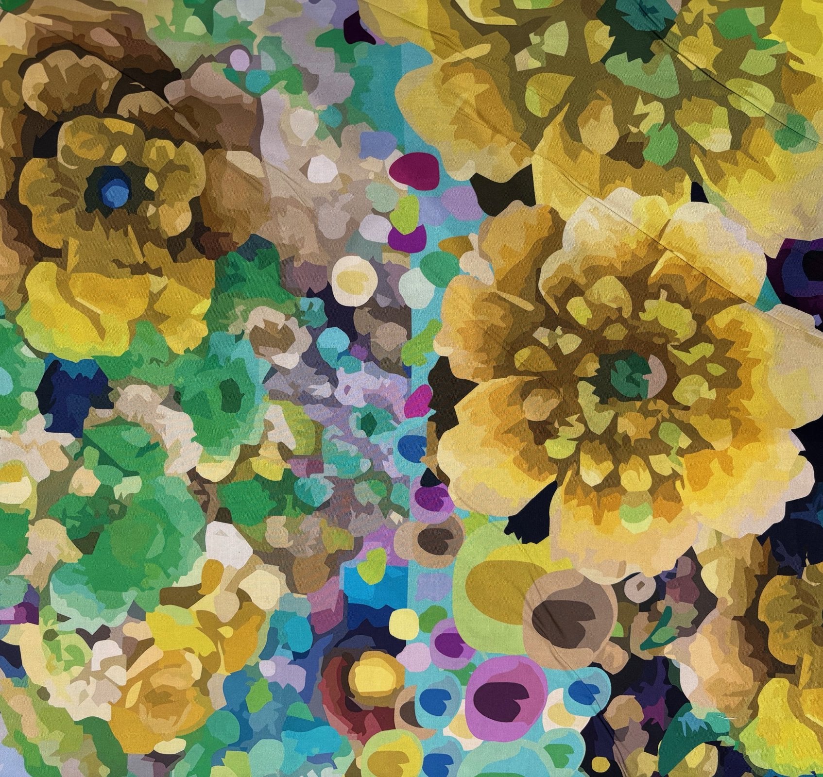 Hoffman Whimsical Flower Garden WB 3yd - Stitch - Durango, Colorado Quilt & Sewing Shop