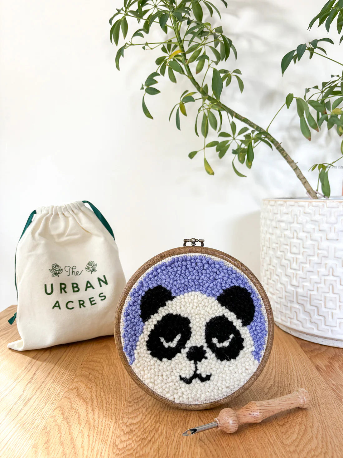 Punch Needle Panda Box Kit - Stitch - Durango, Colorado Quilt & Sewing Shop