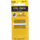 JJ Quilting Needles Size 10 - Stitch - Durango, Colorado Quilt & Sewing Shop
