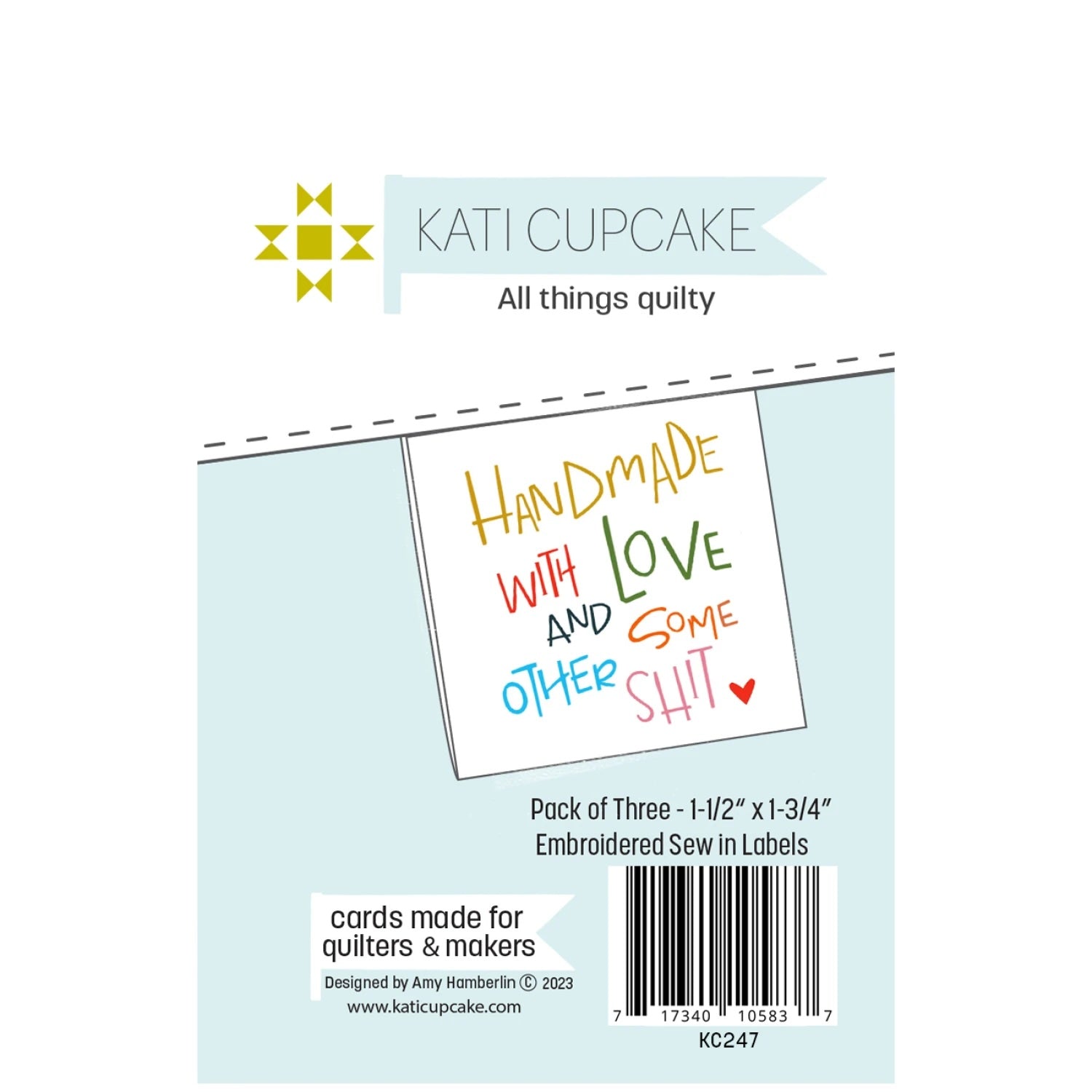 Handmade with Love and Some... Sew in Labels - Stitch - Durango, Colorado Quilt & Sewing Shop