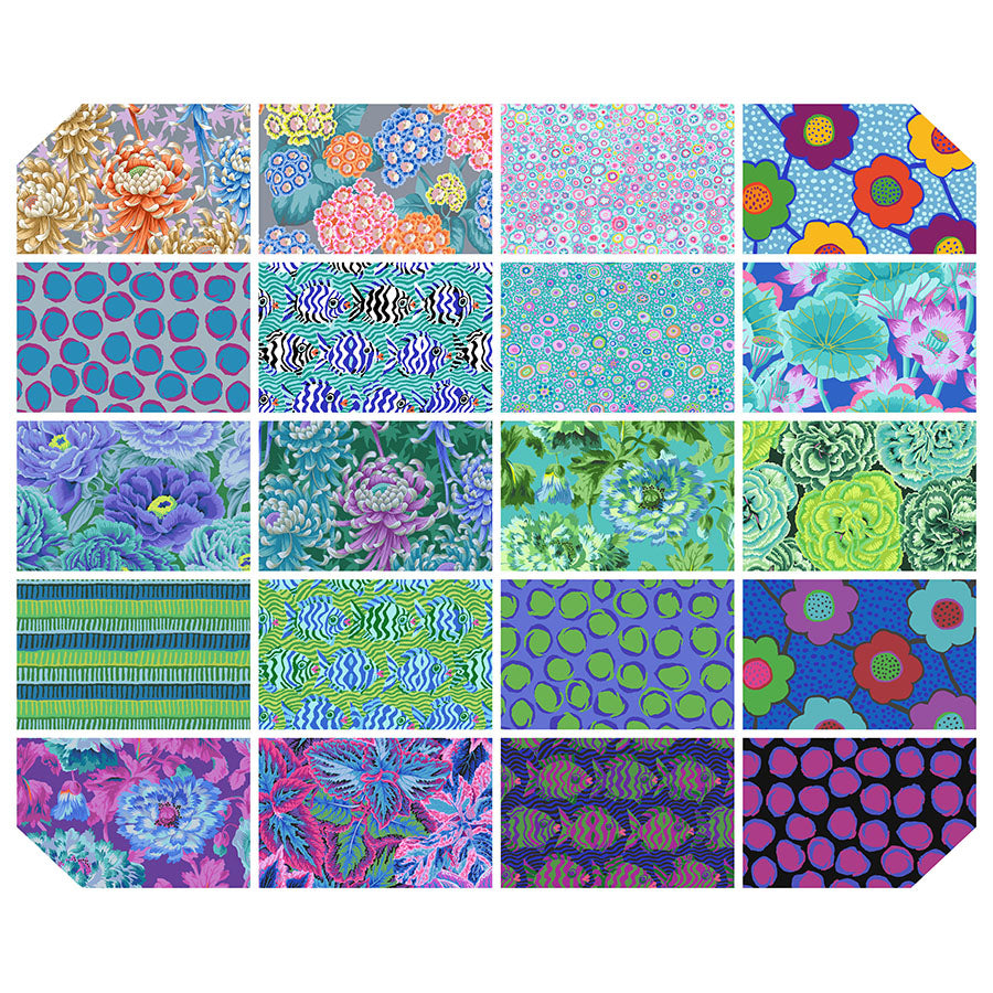 FS 5" Charm Pack - Cool - Stitch - Durango, Colorado Quilt & Sewing Shop