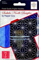 Pepper Cory Sashiko Needle Pack CN PC 1 Colonial Needle#6 - Stitch - Durango, Colorado Quilt & Sewing Shop