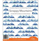 Scrappy Mountains Foundation Paper Piecing Pad - Stitch - Durango, Colorado Quilt & Sewing Shop