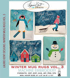 Winter Mug Rug Vol III Embroidery USB - Stitch - Durango, Colorado Quilt & Sewing Shop