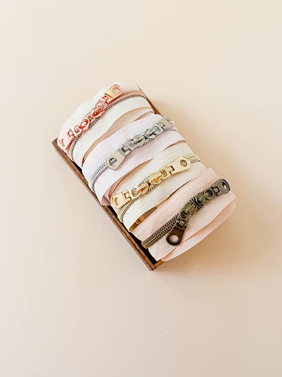Minki Kim Zipper Set 30" Butter Cream - Stitch - Durango, Colorado Quilt & Sewing Shop
