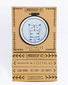 Cozyblue Emb Kit -Nigel Nine Lives - Stitch - Durango, Colorado Quilt & Sewing Shop